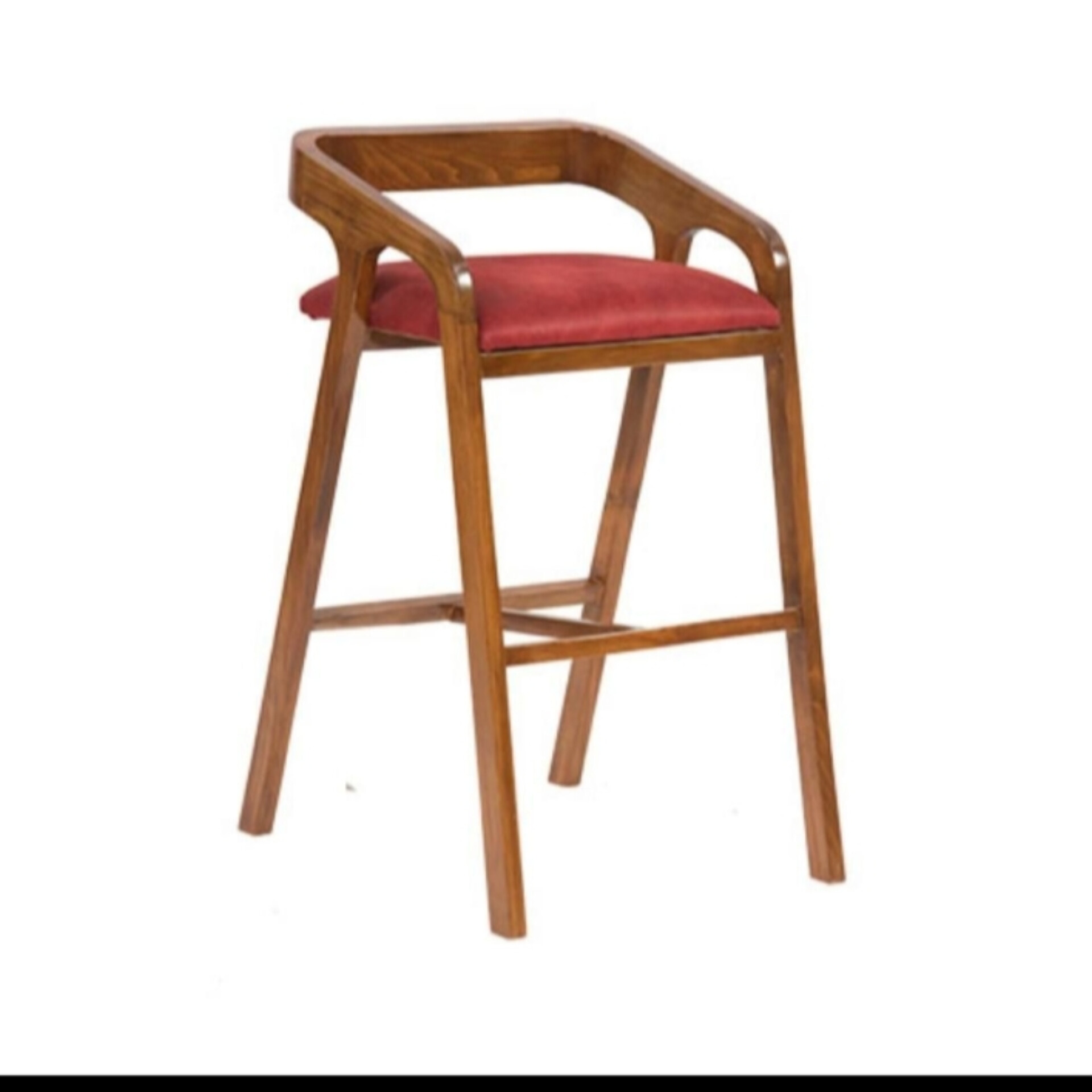  صندلی اپن مدل لاله جنس چوب توسکاابعاد 46×50×65ارتفاع 65دارای رنگبندی در چوب و پارچه نشیمن اسفنج کف پارچه 