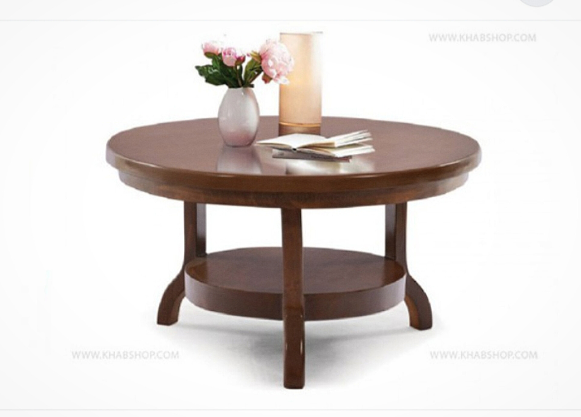  میز جلومبلی و عسلی لهستانی 3تکه جنس چوبی ابعاد 80×80×4540×40×50دو طبقه بسیار شیک‌دارای رنگبندی 