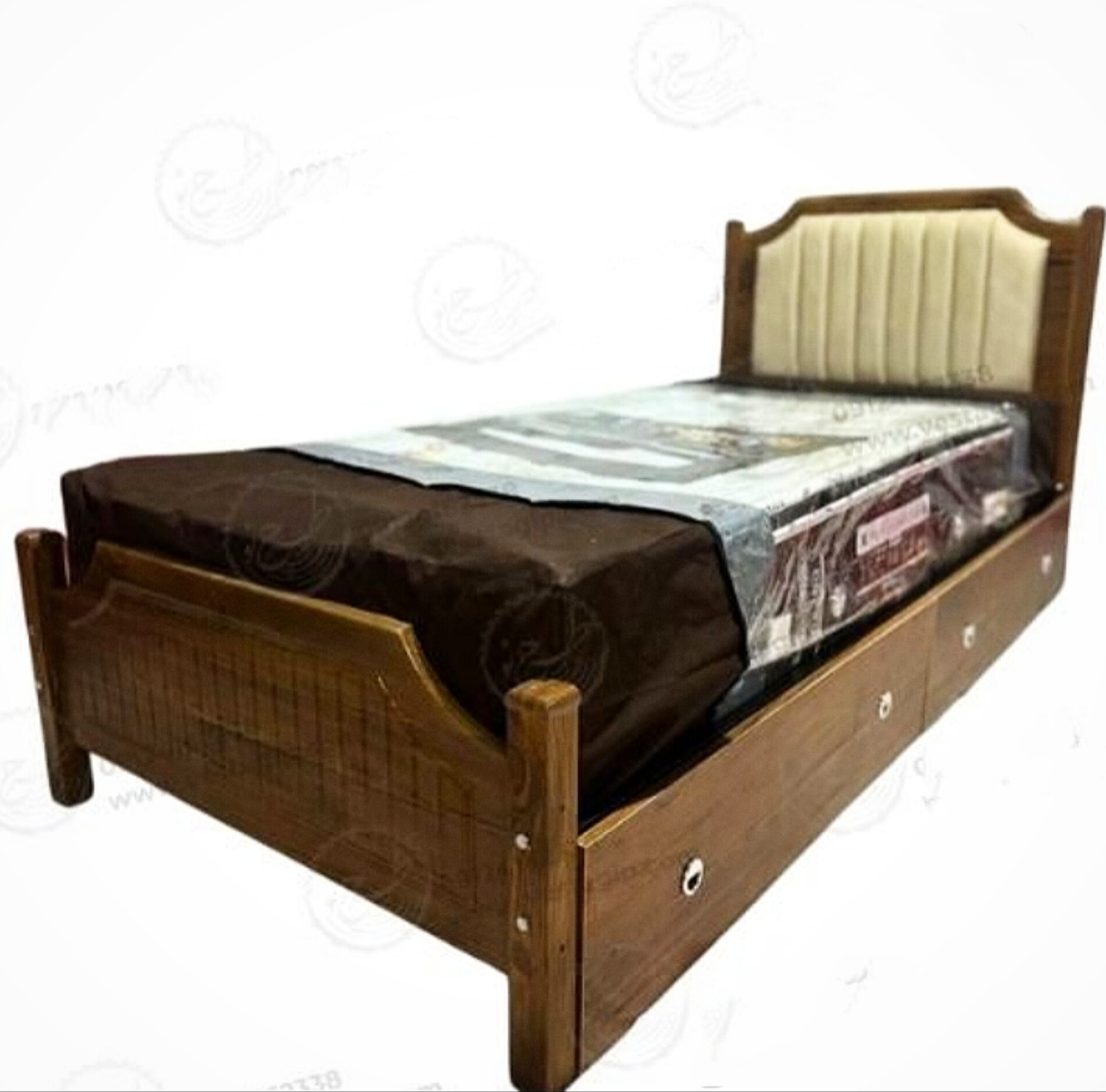  تختخواب یکنفره مدل سناتورجنس mdf ابعاد 120×200×110دارای دو کفی تخت یک و نیم نفره نمای کار پارچه زیرکار اسفنجدارای رنگبندی در طرح های مختلف 