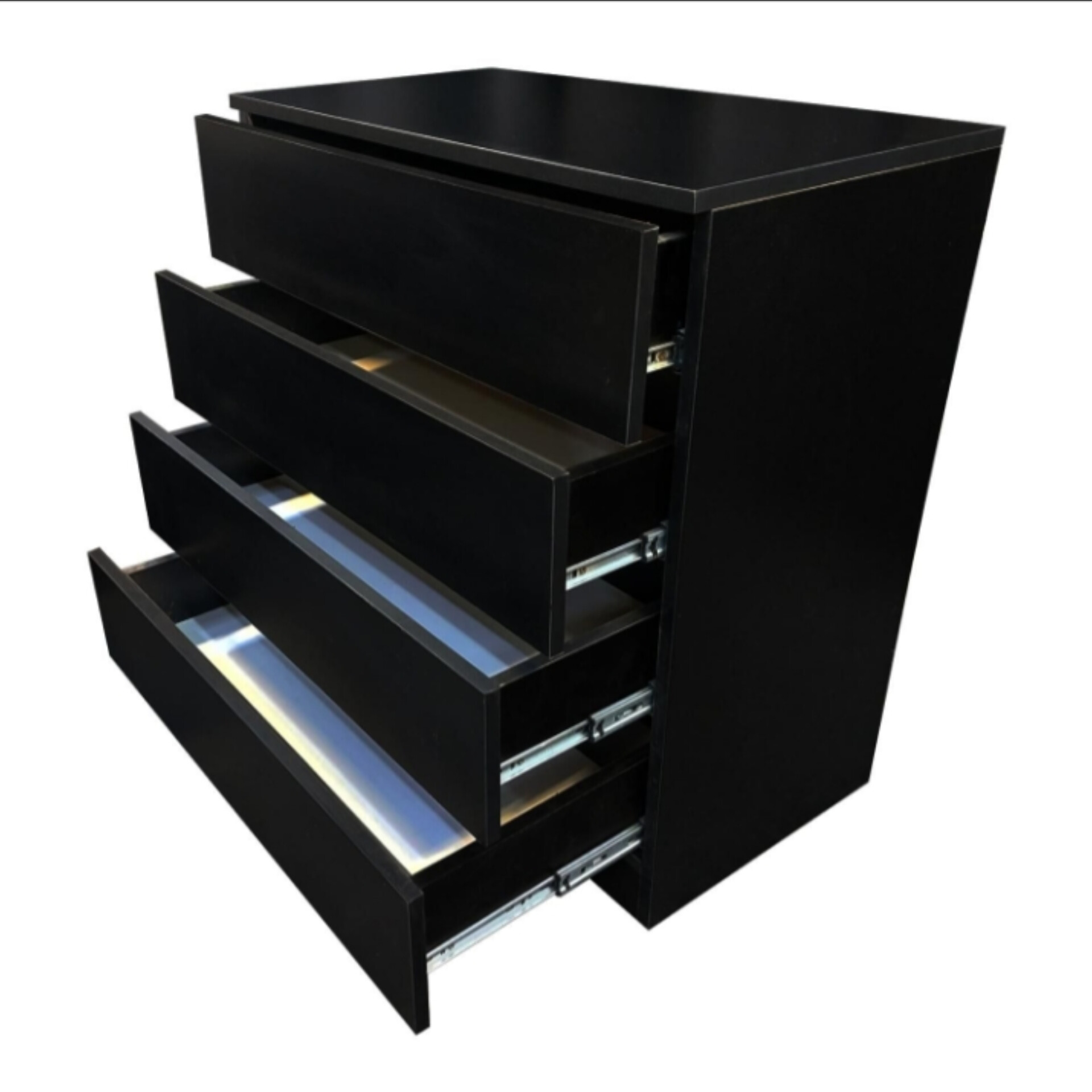  دراور 5 کشو جنس ملامینه شرکتیابعاد 80×44×120عمق کشو 29 دارای رنگبندی طرح ایکیا