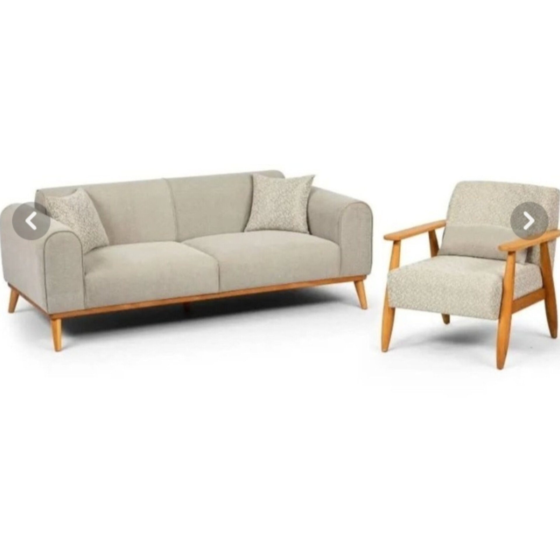  مبل راحتی مینیمال مدل زنبق 5 نفره 3+1+1ابعاد کاناپه 215×85×90متریال چوب روس .نشیمن اسفنج ۳۵ کیلویی پارچه هانزو کاناپه تختخواب شو تکنفره ها دسته چوبی دارای رنگبندی چوب و پارچه استفاده از بهترین یراق آلات