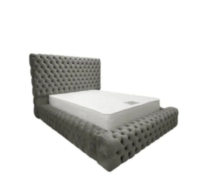  تخت خواب دونفره مدل چستر سایز 200*160جنس ملامینه تمام پارچه لمسه دست دارای کفی تخت دارای رنگبندی 