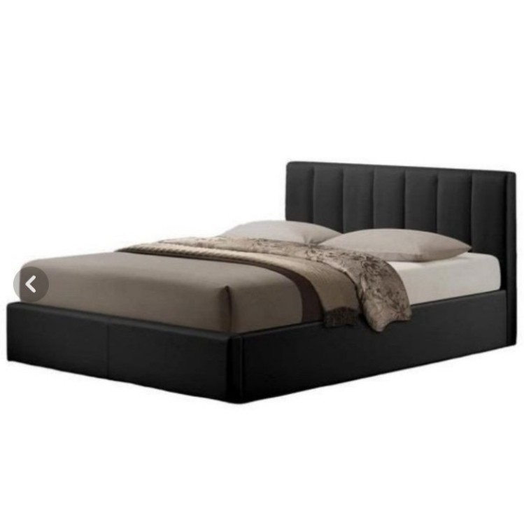  تختخواب یک نفره مدل پیانو ابعاد 200×120×115جنس ام دی اف تمام پارچه دارای کفی تخت 