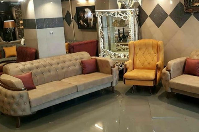  مبل راحتی مدل چستر فرانسوی