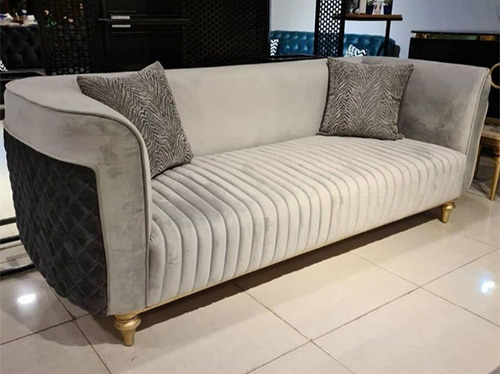  مبل راحتی مدل چستر صدفی