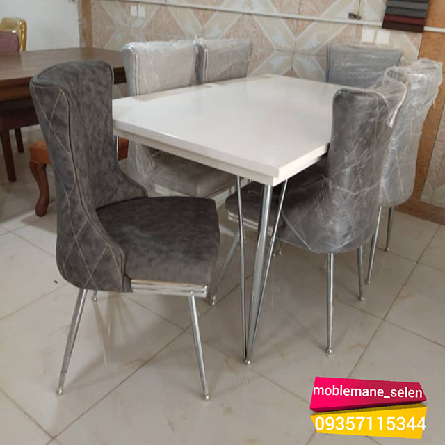  سرویس غذاخوری پایه استیل