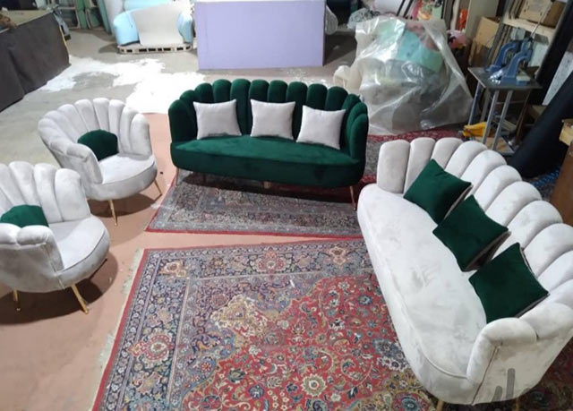  مبل راحتی مدل چستر صدفک