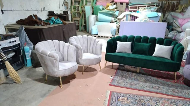  مبل راحتی مدل چستر صدفک