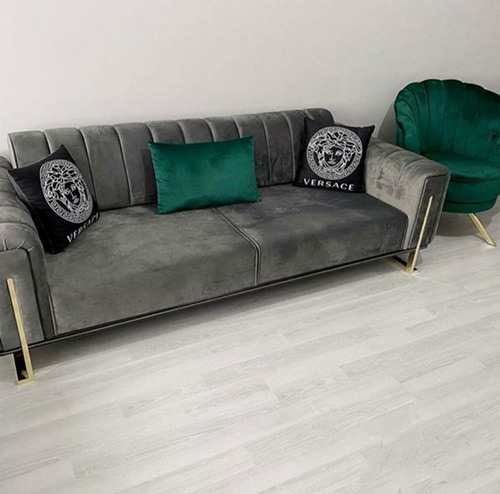  مبل راحتی مدل چستر صدفی