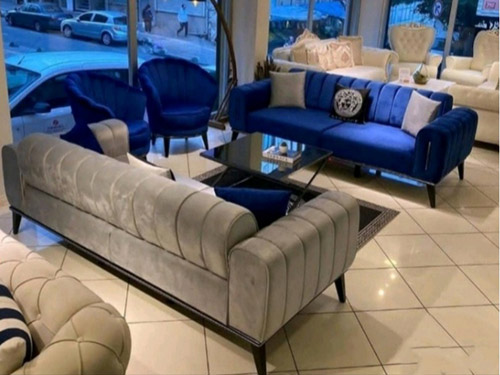  مبل راحتی مدل چستر صدفی