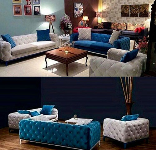  مبل راحتی مدل چستر مکعبی