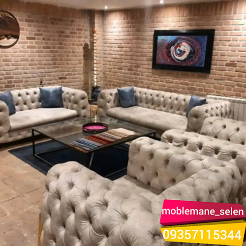  مبل راحتی مدل چستر مکعبی