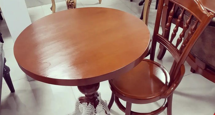 سرویس غذاخوری گرد