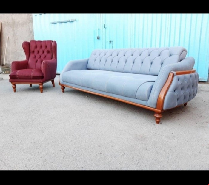 مبل تخت شو چستر لستر 8نفره تخت شو