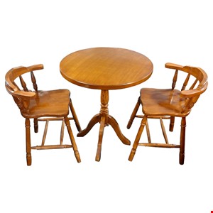 میز و صندلی ناهارخوری 2نفره مدل تگزاسی 