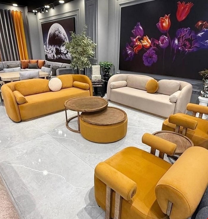 مبل راحتی مینیمال مدل سالمین 8نفره 