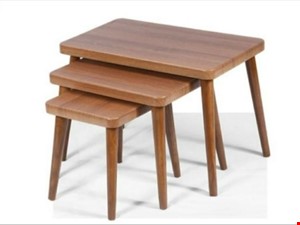 میز عسلی مدل بتا (3 عددی)