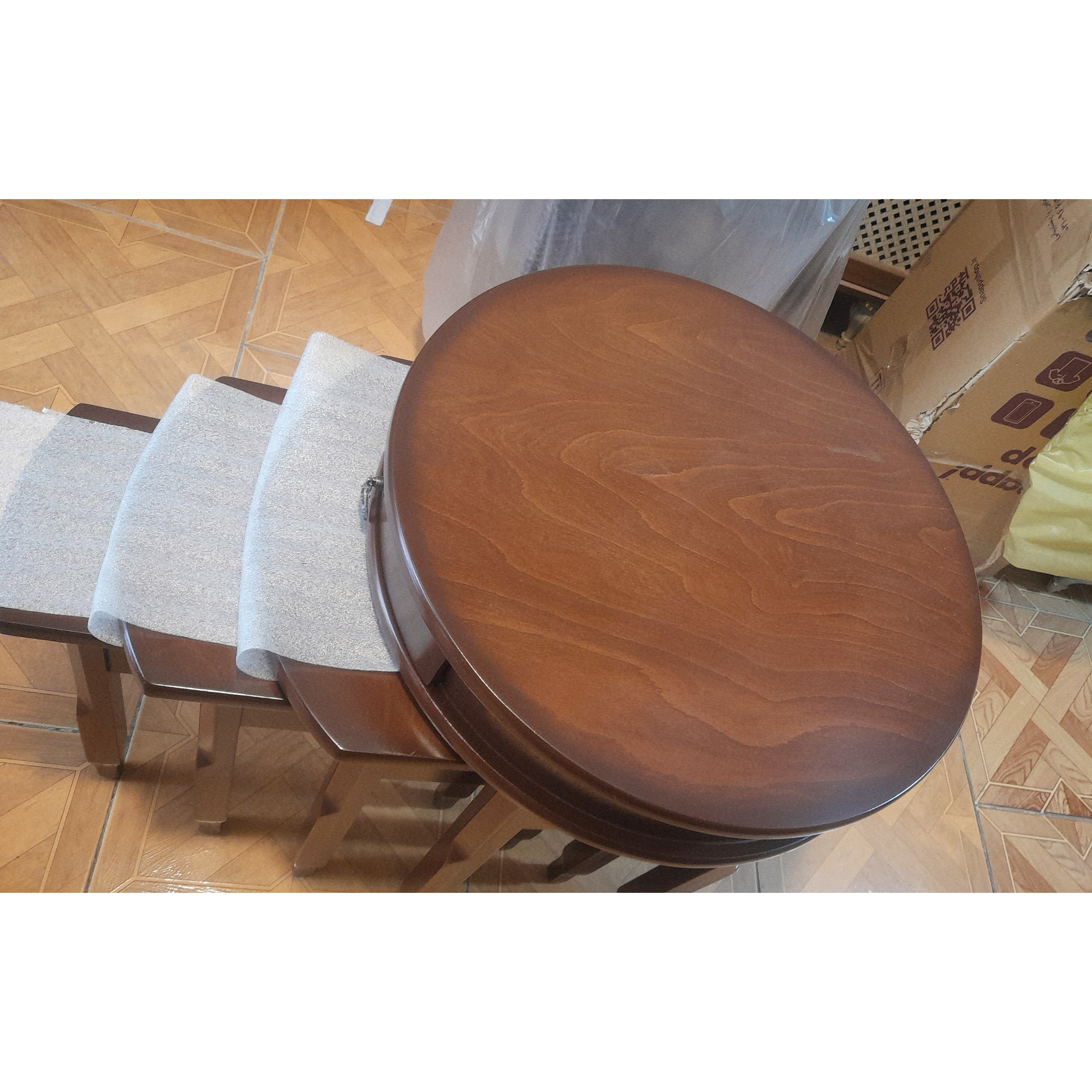 میز عسلی چهارتکه مدل ترمه کشودار
