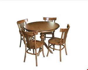 میز و صندلی ناهارخوری ۴ نفره مدل لهستانی