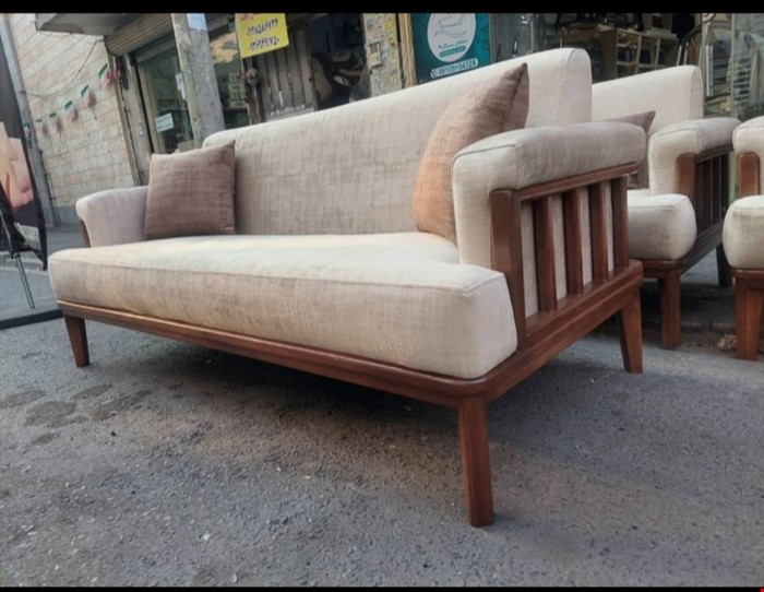 مبل مینیمال مدل نرده ای 8 نفره 