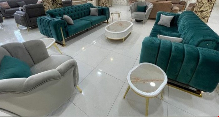 مبل راحتی مدل صدفی 7 نفر